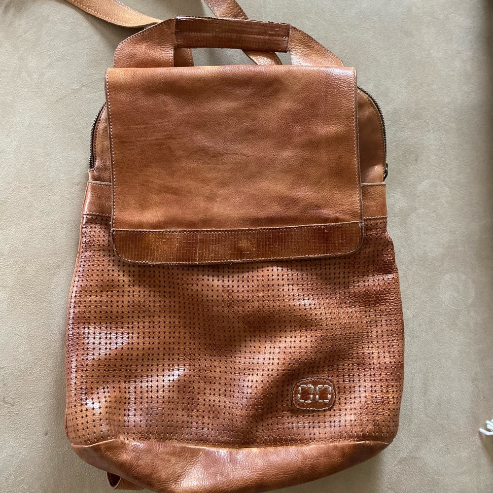 Bed Stu Leather Backpack